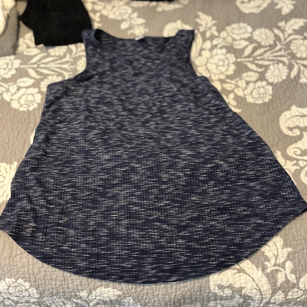 Blue tank top Old Navy small